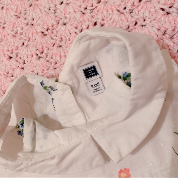 Janie and Jack floral top - Picture 3 of 3
